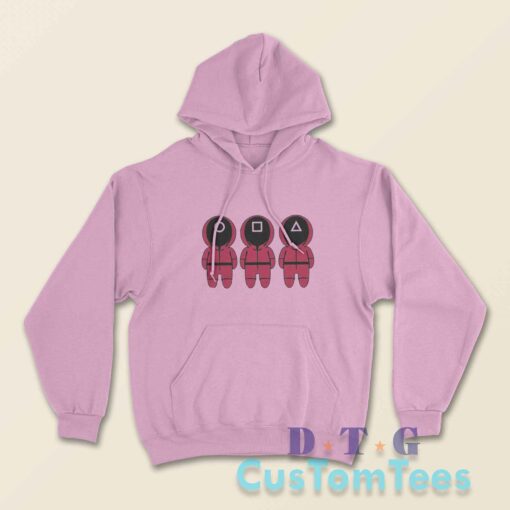 Squid Games Hoodie Color Pink