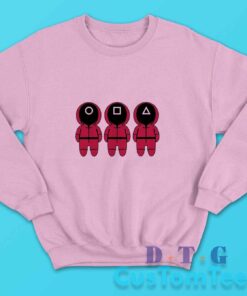 Squid Games Sweatshirt Color Pink