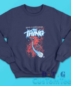 The Thing Sweatshirt Color Navy