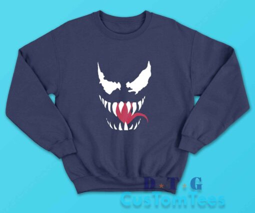 Venom Sweatshirt Color Navy