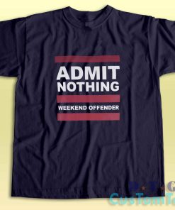 Admit Nothing T-Shirt Color Navy