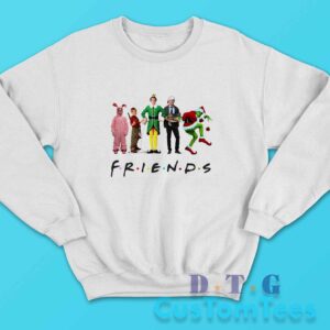 Christmas Movie Character Friends Sweatshirt