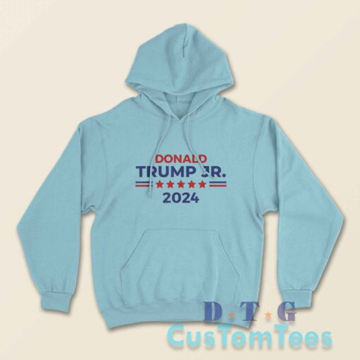 Donald Trump Jr Hoodie Color Light Blue
