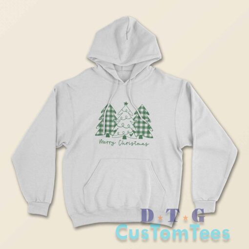 Merry Christmas Trees Hoodie
