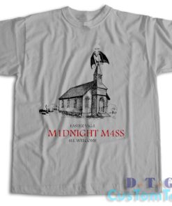 Midnight Mass Vampire Angel Demon Devil T-Shirt Color Grey