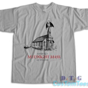 Midnight Mass Vampire Angel Demon Devil T-Shirt Color Grey