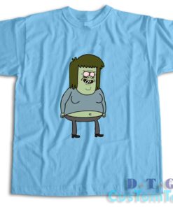Muscle Mans T-Shirt Color Light Blue