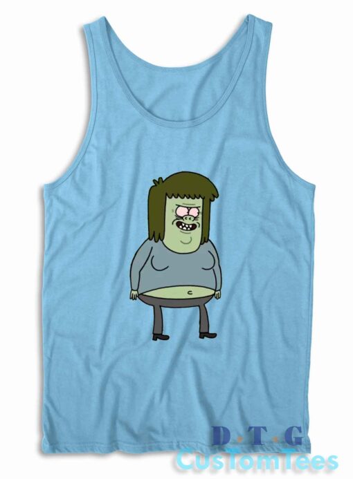 Muscle Mans Tank Top Color Light Blue