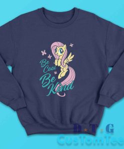 My Little Pony Fluttershy Sweatshirt Color Navy