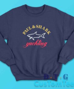 Paul Shark Sweatshirt Color Navy