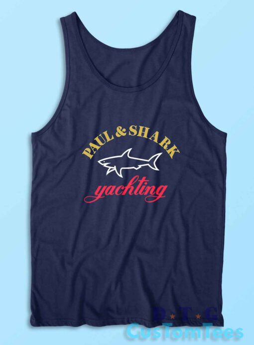 Paul Shark Tank Top Color Navy