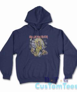 Perfect Iron Maiden Hoodie Color Navy