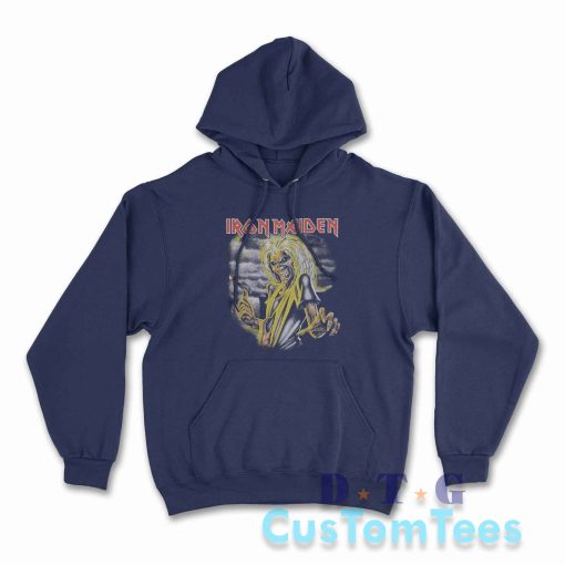 Perfect Iron Maiden Hoodie Color Navy