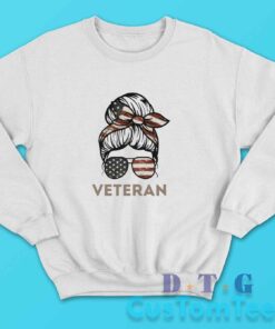 Proud Female Veteran Sweatshirt