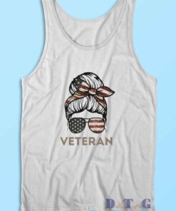 Proud Female Veteran Tank Top