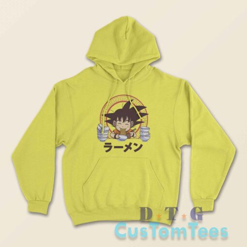 Ramen Saiya Ichikaru Hoodie Color Yellow