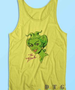 The Binch Tank Top Color Yellow