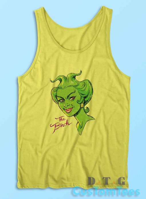 The Binch Tank Top Color Yellow