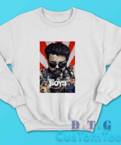 The Boys Sweatshirt Color White