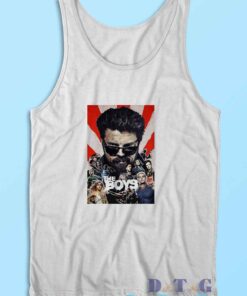 The Boys Tank Top Color White