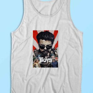The Boys Tank Top Color White