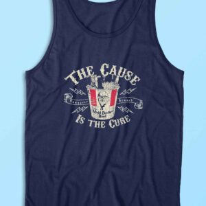 The Cause Is The Cure Mudd Brothers Tank Top Color Navy