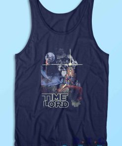 Time Lord Doctor Who Tank Top Color Navy