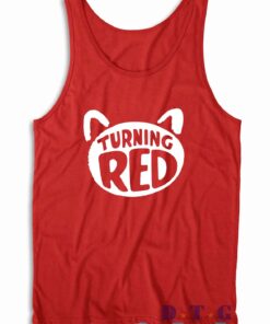 Turning Red Tank Top Color Red