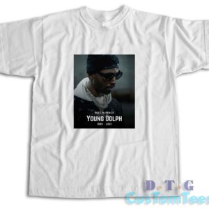 Young Dolph T-Shirt Color White