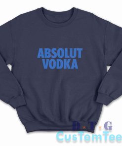 Absolut Vodka Sweatshirt Color Navy