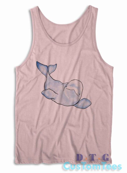 Beluga Wave Tank Top Color Pink