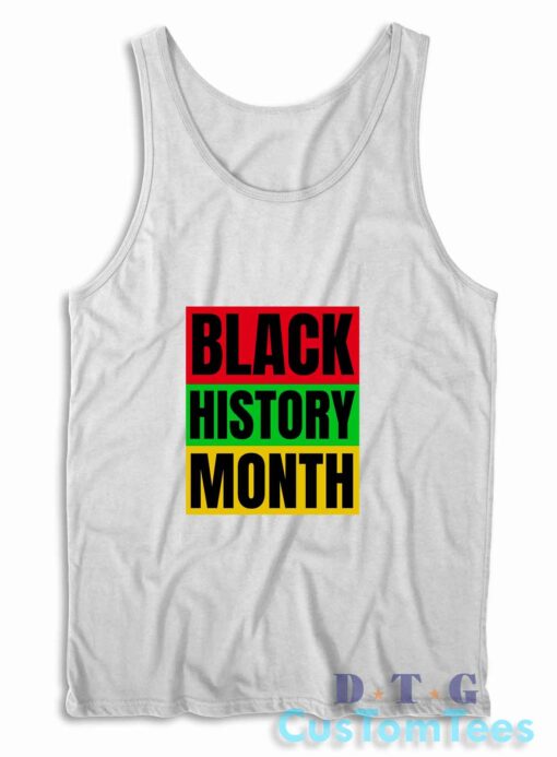 Black History Month Tank Top