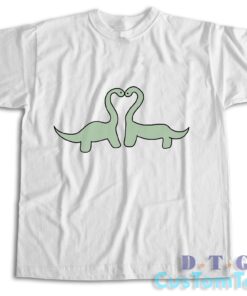 Dinosaurs In Love T-Shirt