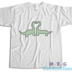 Dinosaurs In Love T-Shirt