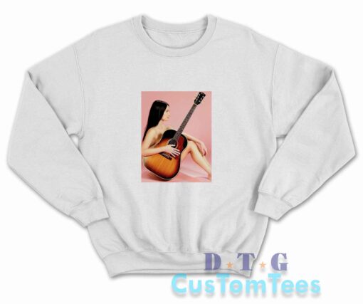 Kacey Musgraves Guitar Photos Sweatshirt