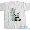 Panda Eating Bamboo T-Shirt