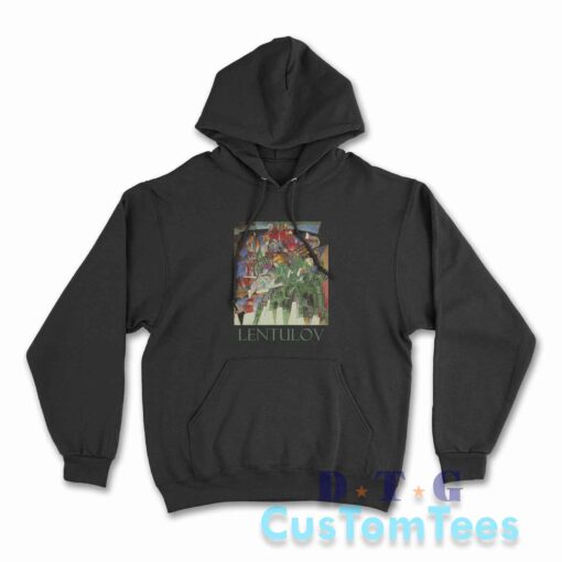 St Basils Cathedral Moscow Hoodie Color Black