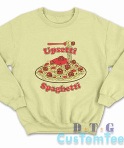 Upsetti Spaghetti Sweatshirt Color Cream