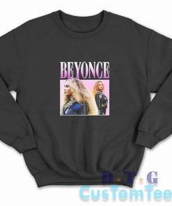 Beyonce Photo Super Bowl Sweatshirt Color Black