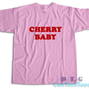 Cherry Baby T-Shirt Color Pink