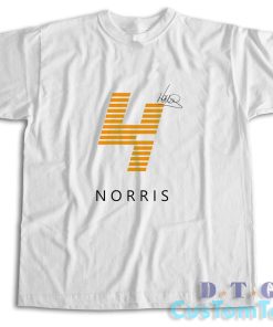 Lando Norris T-Shirt Color White