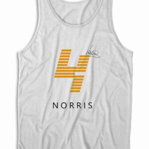 Lando Norris Tank Top Color White