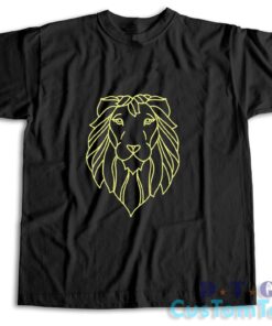 Lion Head T-Shirt Color Black
