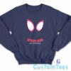 Spider Man Face Spider Verse Sweatshirt