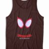 Spider Man Face Spider Verse Tank Top