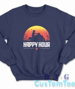 Braydon Price Happy Hour Sunset Sweatshirt Color Navy