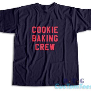 Cookie Baking Crew T-Shirt Color Navy
