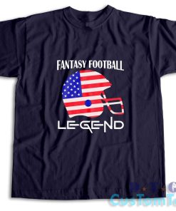 Fantasy Football Legend T-Shirt Color Navy