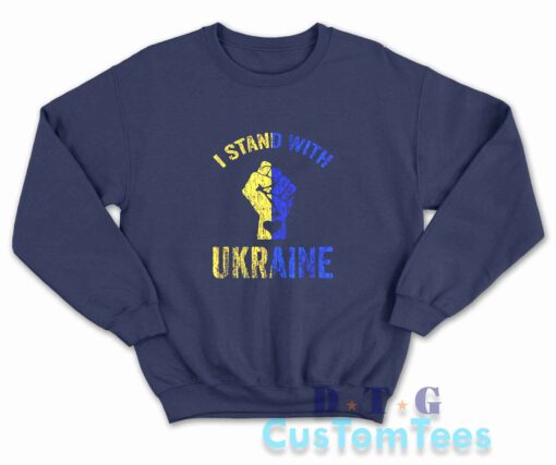 I Stand With Ukraine Sweatshirt