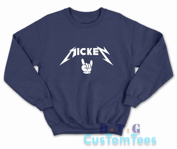 Mickey Metallica Sweatshirt